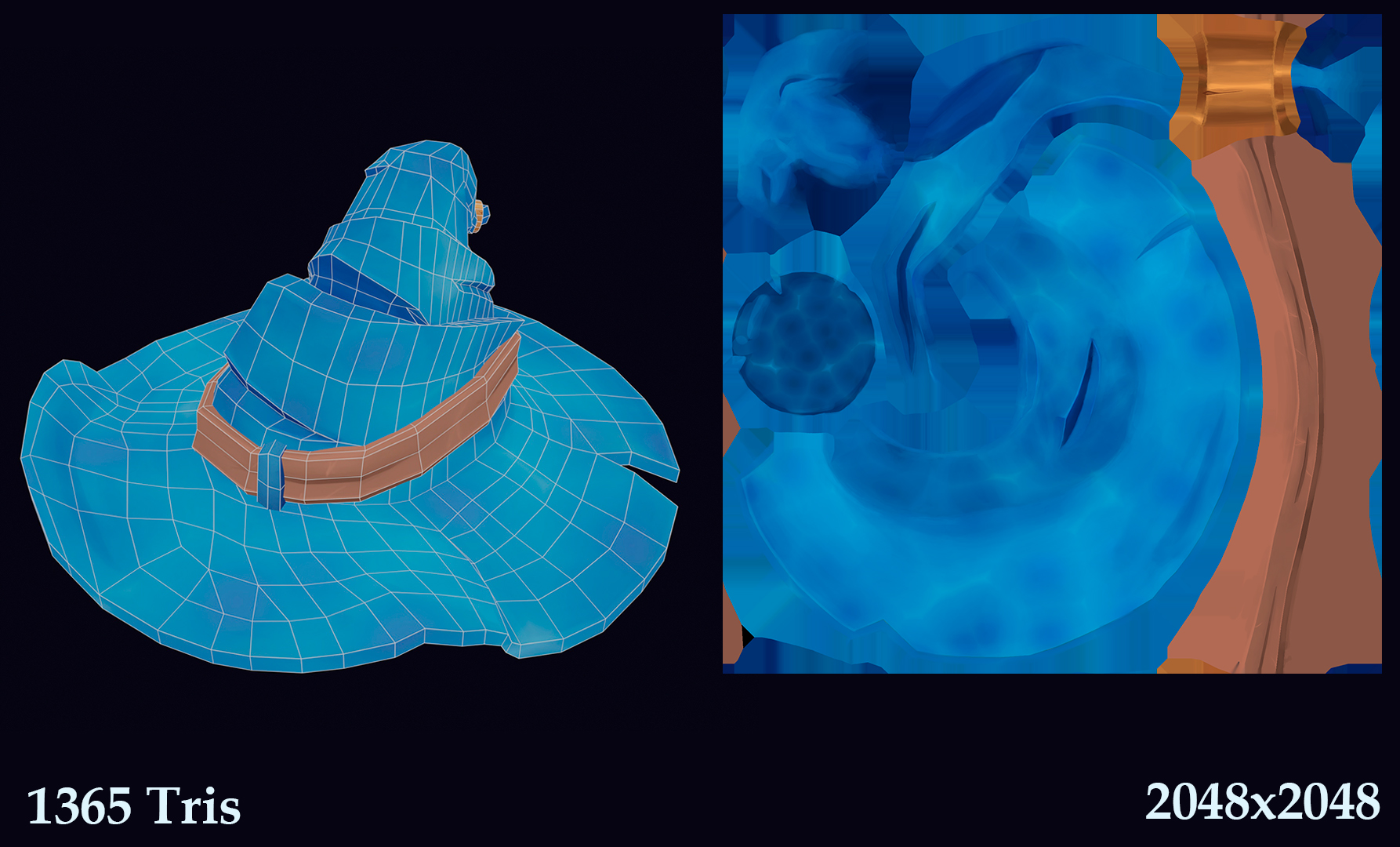 Hat texture maps