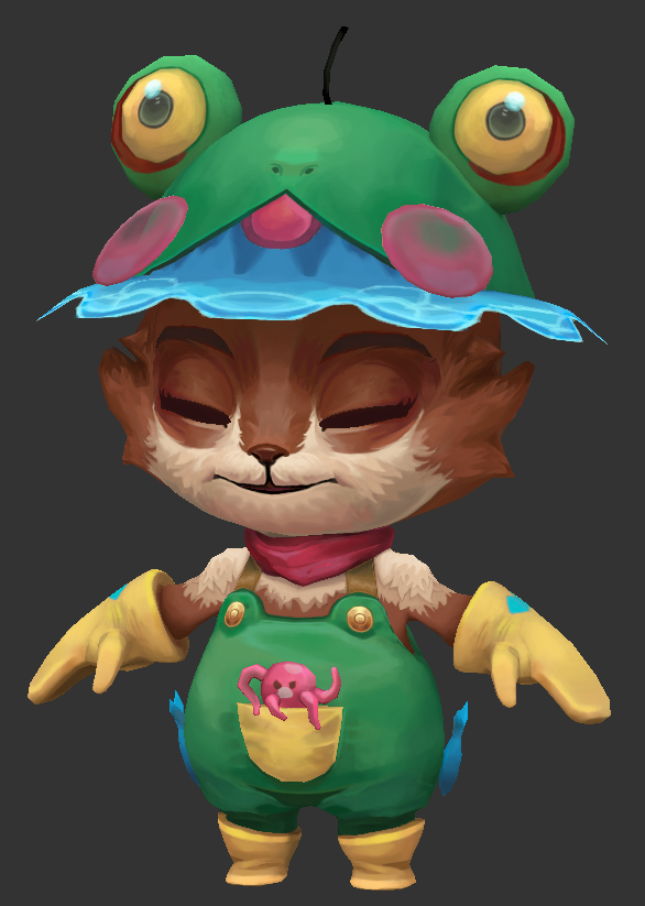 Teemo progress 8, arms fur